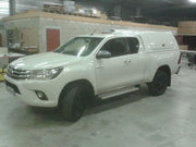 Linextras Starflex – Hard top in vetroresina Toyota Hilux Revo 2015–2020 Extra Cab con portelli laterali – foto 7