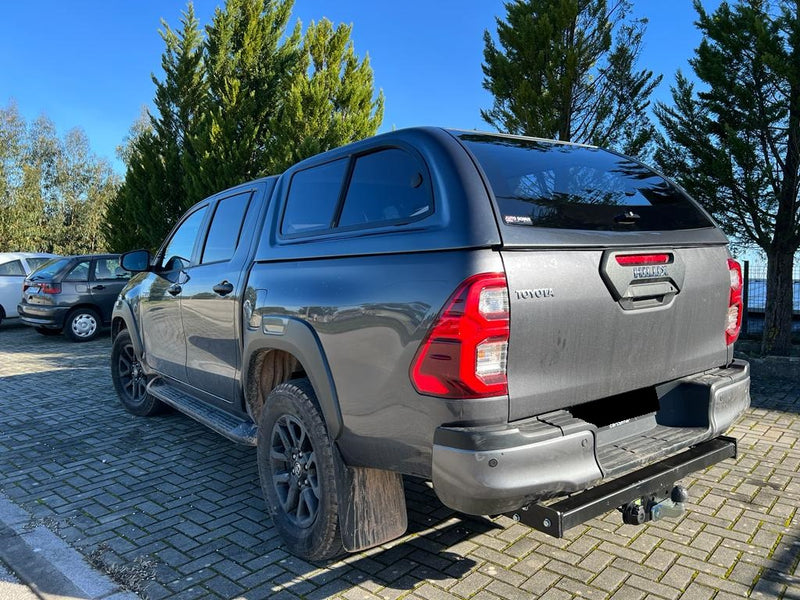 Linextras Starlux – Hard top in vetroresina Toyota Hilux Revo 2020–2025 Double Cab con finestrini laterali – foto 8
