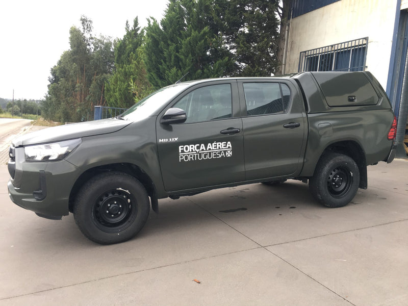 Linextras Starflex – Hard top in vetroresina Toyota Hilux Revo 2020–2025 Double Cab con portelli laterali – foto 6