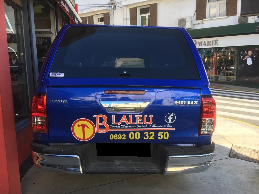 Linextras Starflex – Hard top in vetroresina Toyota Hilux Revo 2020–2025 Extra Cab con portelli laterali – foto 4