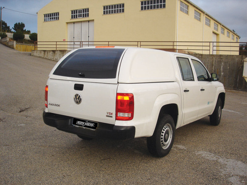 Linextras Starlux – Hard top in vetroresina Volkswagen Amarok 2010–2022 Double Cab senza finestrini laterali – foto 1