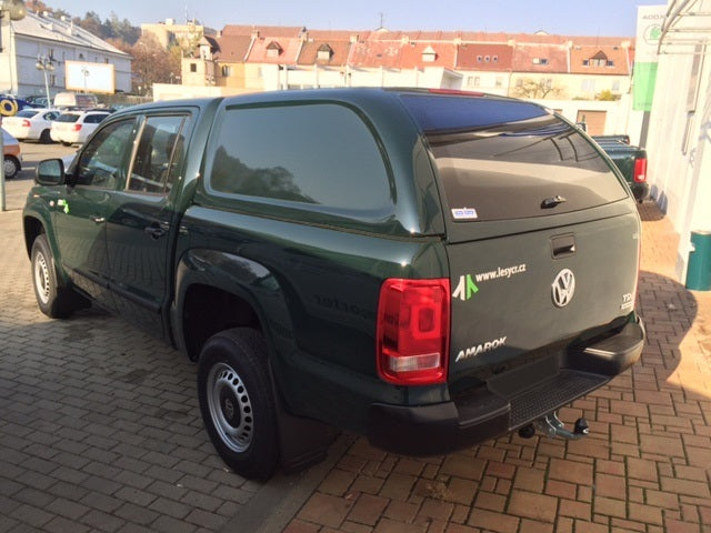 Linextras Starlux – Hard top in vetroresina Volkswagen Amarok 2010–2022 Double Cab senza finestrini laterali – foto 4