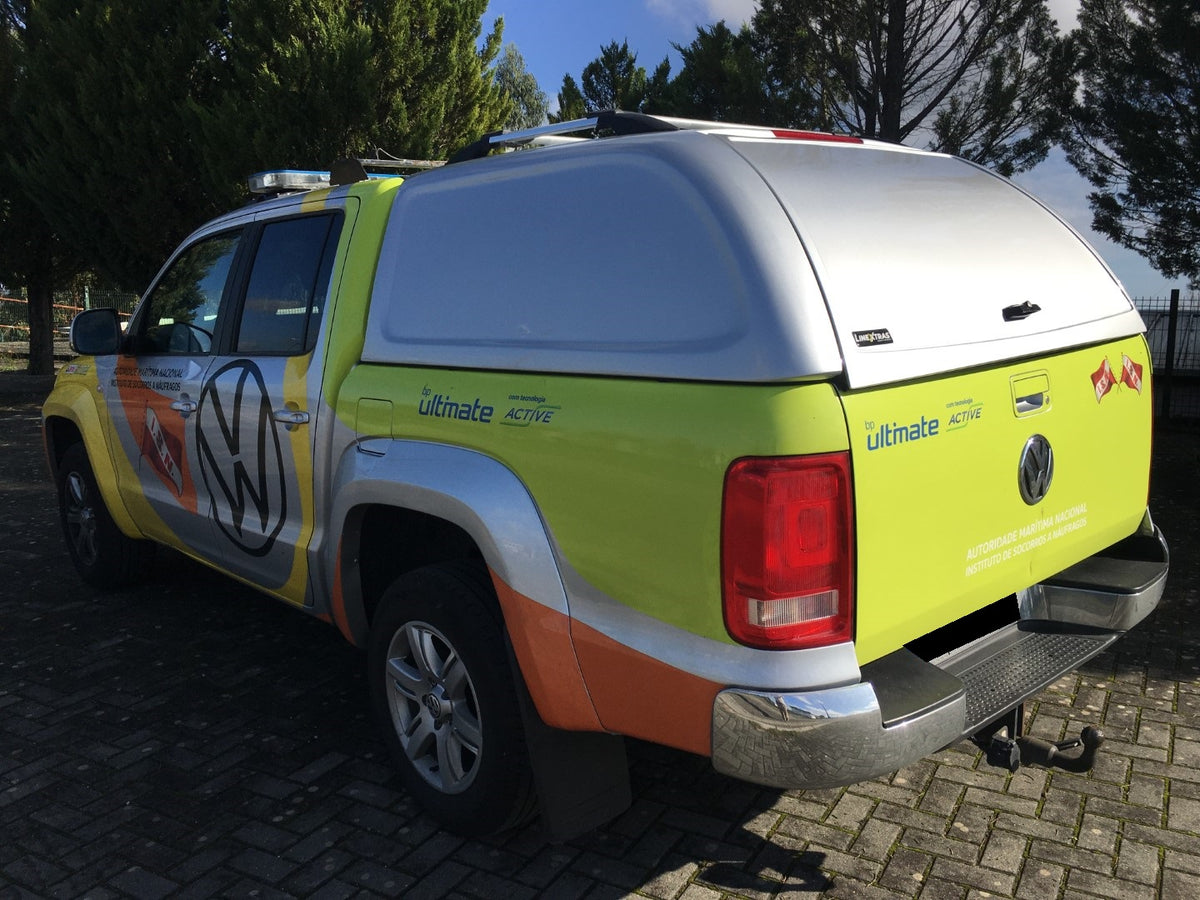 Linextras Starlux – Hard top in vetroresina Volkswagen Amarok 2010–2022 Double Cab senza finestrini laterali – foto 8
