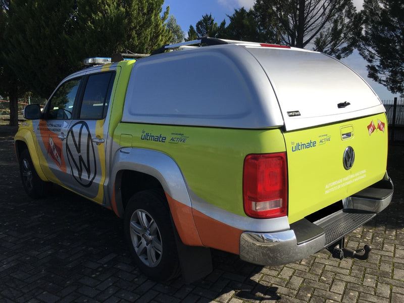 Linextras Starlux – Hard top in vetroresina Volkswagen Amarok 2010–2022 Double Cab senza finestrini laterali – foto 8