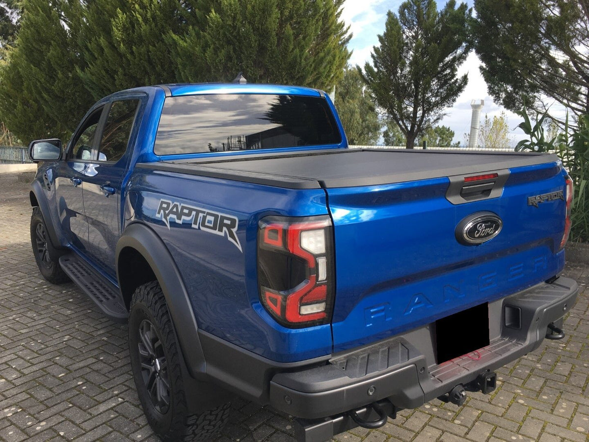 Linextras Top-Roll Line EVO manuale – Copertura avvolgibile cassone Ford Ranger 2023+ Extra Cab – foto indicativa