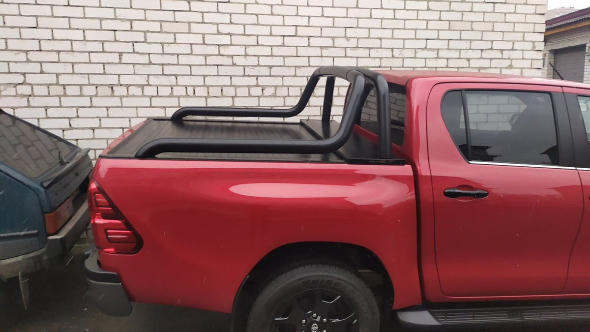 Linextras Top-Roll Line EVO manuale – Copertura avvolgibile cassone Toyota Hilux Revo 2015–2025 Double Cab – foto indicativa
