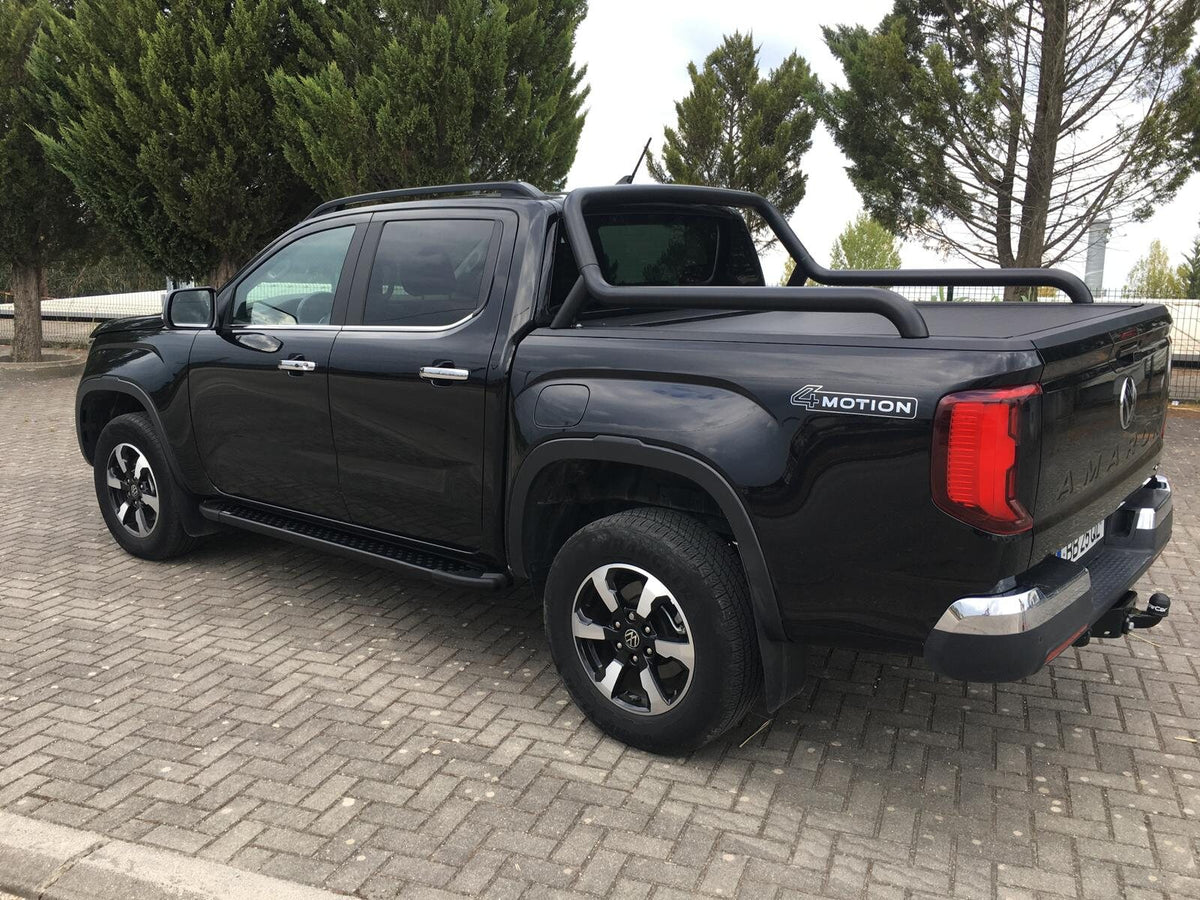 Linextras Top-Roll Line EVO elettrico nero – Copertura avvolgibile cassone Volkswagen Amarok 2023+ Double Cab – foto indicativa
