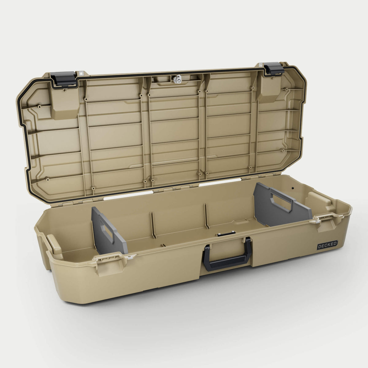 Cassa stagna DECKED Honcho 80 beige con divisori