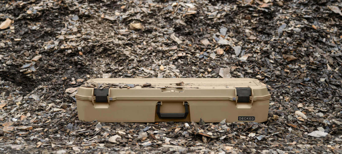 Cassa stagna DECKED Honcho 80 beige con divisori