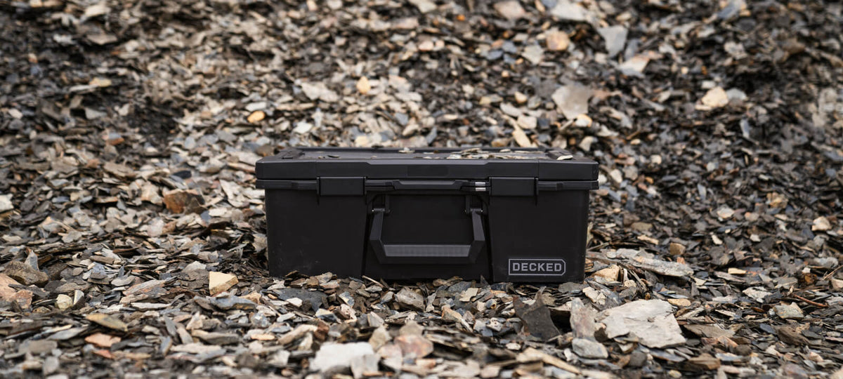 Valigetta stagna DECKED Halfrack 32 nero
