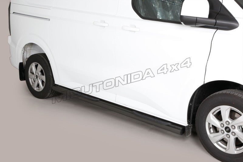 Pedane laterali Ford Transit Custom / Tourneo Custom L1 dal 2024 GP/515/L1/PL versione nera