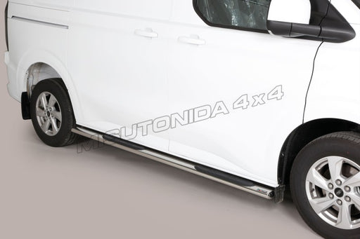 Pedane laterali Ford Transit Custom / Tourneo Custom L1 dal 2024 Misutonida GPO/515/L1 inox lucido