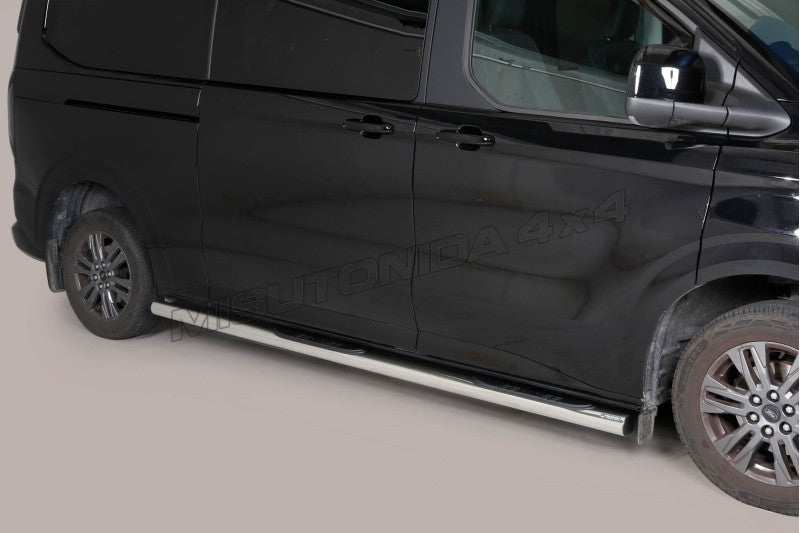 Pedane laterali Ford Transit Custom / Tourneo Custom L2 dal 2024 GP/515/L2 inox lucido
