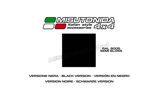 Protezione anteriore Ford Transit Custom LWB/L2 2013–2017 Misutonida LARGE/338/PL versione nera