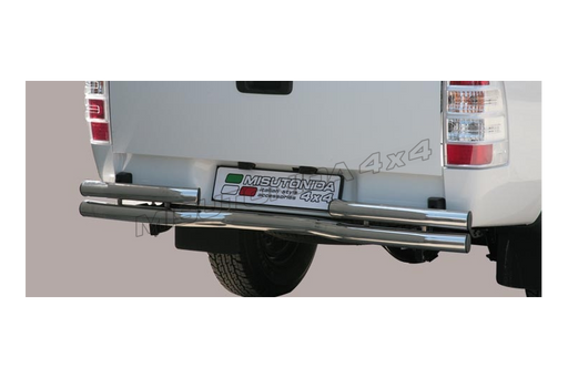Protezione posteriore Ford Ranger Double Cab 2007–2009 DBR/204/IX inox lucido
