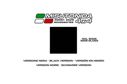 Protezione posteriore Ford Ranger Double Cab 2007–2009 Misutonida DBR/204/PL versione nera