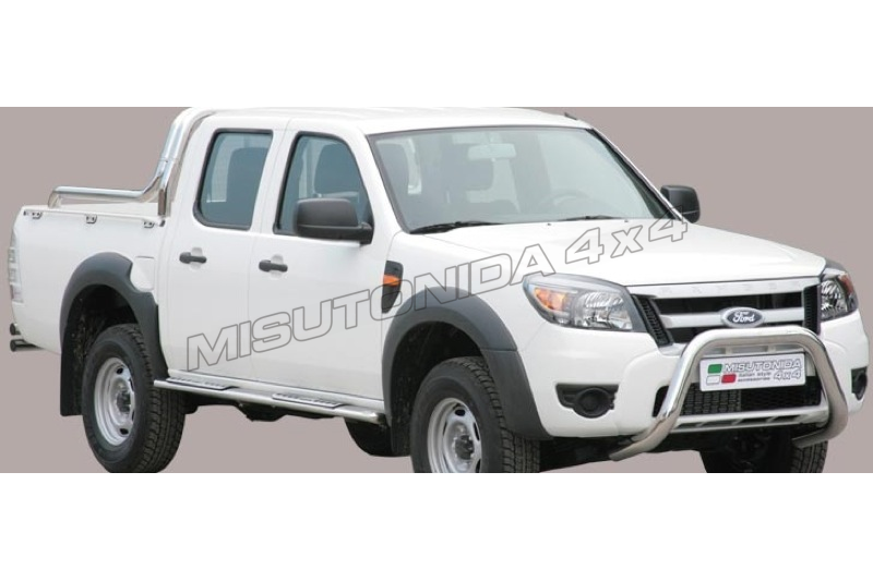 Protezione posteriore Ford Ranger Double Cab 2009–2011 DBR/250/IX inox lucido