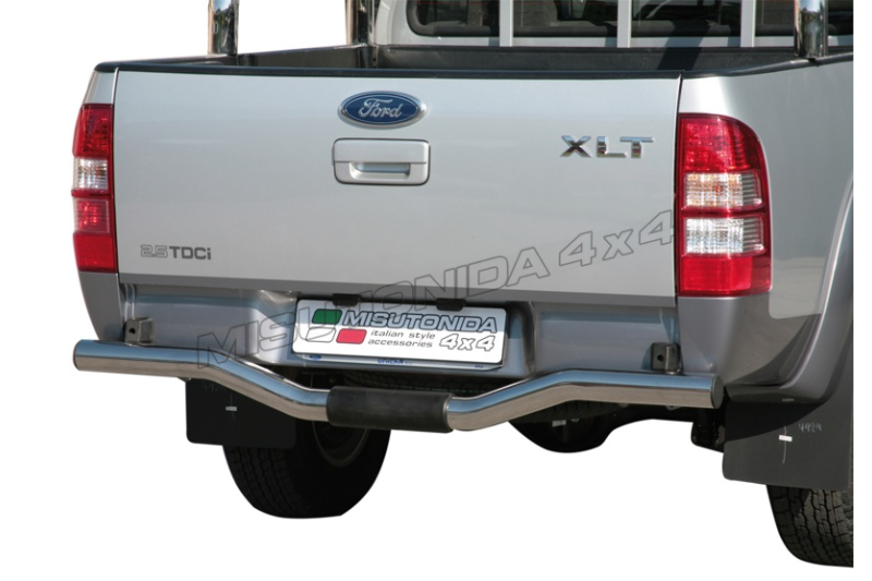 Protezione posteriore Ford Ranger Double Cab 2007–2009 PP1/204/IX inox lucido