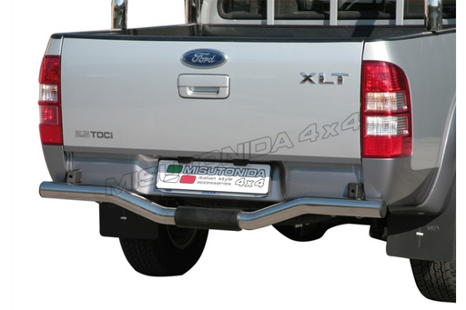 Protezione posteriore Ford Ranger Double Cab 2007–2009 PP1/204/IX inox lucido