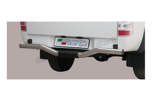 Protezione posteriore Ford Ranger Double Cab 2009–2011 PP1/250/IX inox lucido