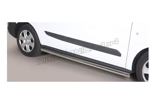 Protezioni laterali Ford Transit Courier 2014–2017 Misutonida TPS/370/IX inox lucido