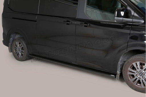 Protezioni laterali Ford Transit Custom / Tourneo Custom L2 dal 2024 Misutonida TPSO/515/L2/PL versione nera