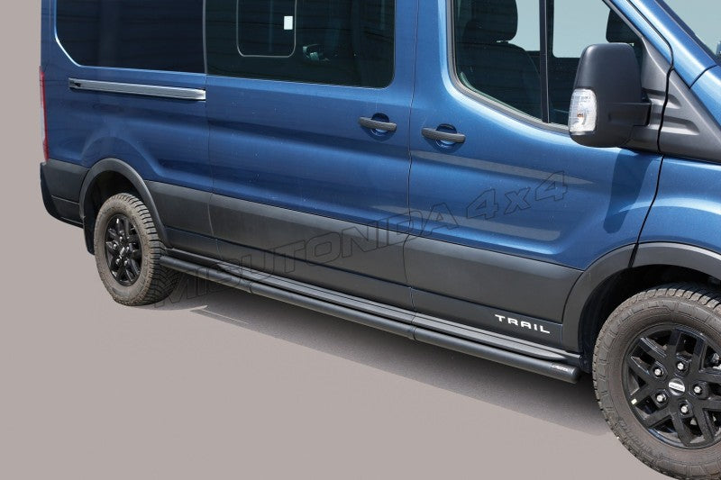 Protezioni laterali Ford Transit Trail dal 2020 TPS/368/PL versione nera