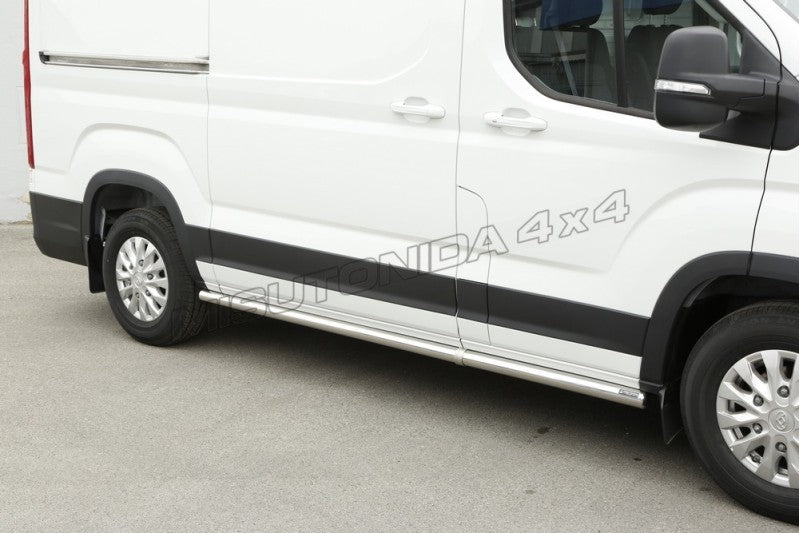 Protezioni laterali Maxus eDeliver 9 L2 dal 2021 TPS/498/L2 inox lucido