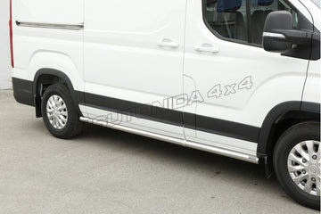 Protezioni laterali Maxus eDeliver 9 L2 dal 2021 Inox lucido Ø63 mm