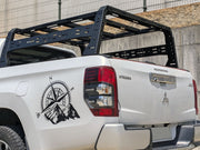 Rack per cassone pick-up XL ad altezza cabina in acciaio (portata 400 kg) – foto 7