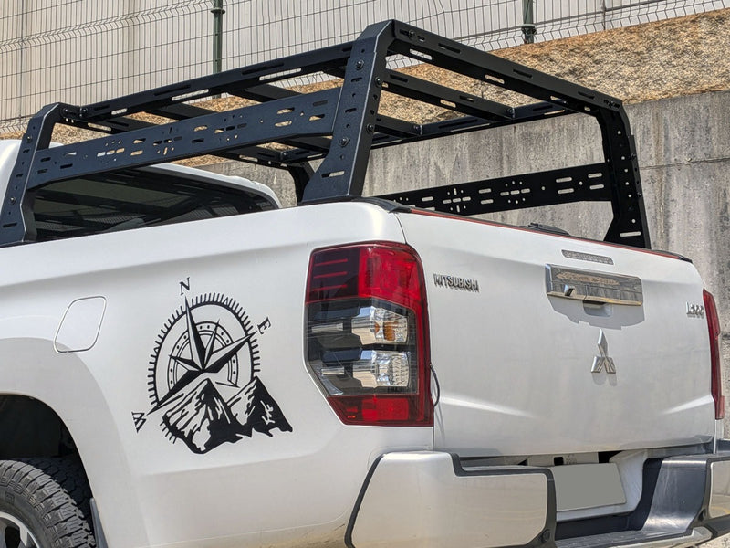 Rack per cassone pick-up XL ad altezza cabina in acciaio (portata 400 kg) – foto 7