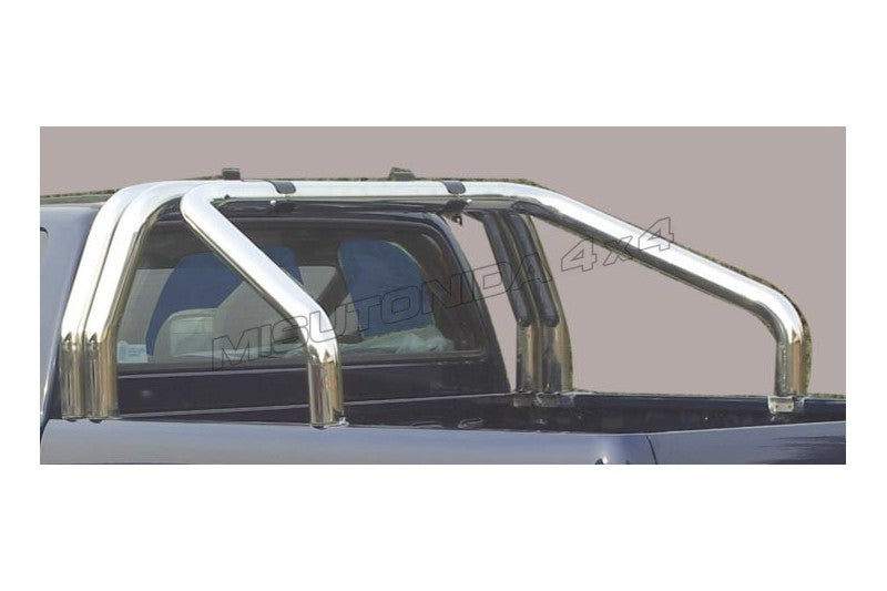 Roll bar Ford Ranger Double Cab 2016–2018 RLSS/3295/IX inox lucido