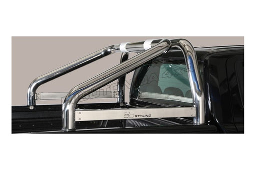 Roll bar Ford Ranger Double Cab 2016–2018 Misutonida RLSS/K/2295/IX inox lucido