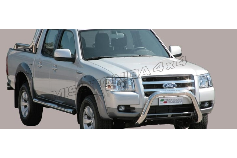Roll bar Ford Ranger Double Cab 2007–2009 RLSS/3204/IX inox lucido
