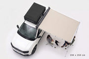 Rolling Top Soft AutoHome – versione Air-Camping/Overland, vista dall’alto