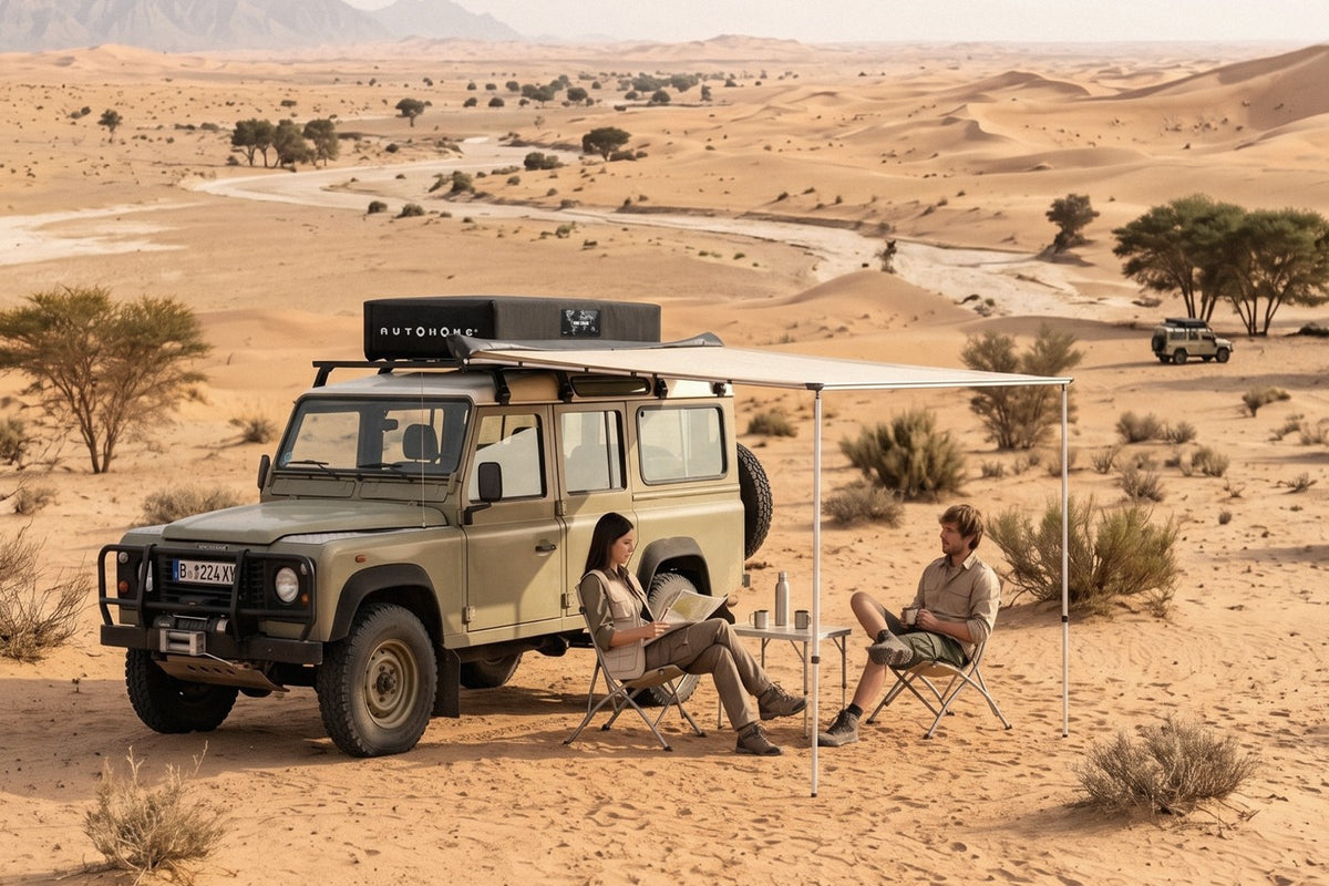 Rolling Top Soft AutoHome – in uso nel deserto