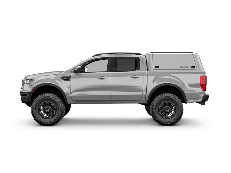RSI SmartCap EVOc Commercial EC0305-WH Ford Ranger 2012-2022 Double Cab bianco - veicolo completo laterale