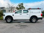 RSI SmartCap EVOc Commercial EC0305-WH Ford Ranger 2012-2022 Double Cab bianco - veicolo completo live laterale