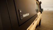 RSI SmartCap EVO LC Commercial: particolare costruttivo dell'hard top in acciaio inox