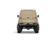 Hard top RSI SmartCap EVO LC Defender per Toyota Land Cruiser 79 Double Cab, vista posteriore su sfondo bianco