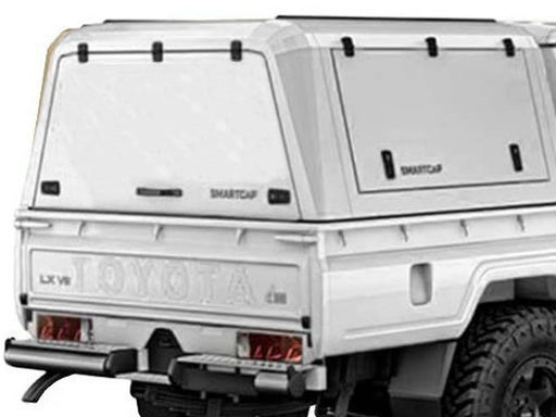 Hard top RSI SmartCap EVO LC Defender per Toyota Land Cruiser 79 Double Cab, primo piano posteriore 3/4