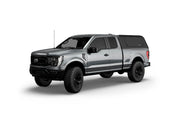 Hard top RSI SmartCap EVOa Adventure per Ford F-150 2015–2020 Standard Bed 6,5', vista anteriore 3/4 su sfondo bianco