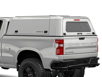 RSI SmartCap EVOc Commercial – Hard Top Chevrolet Silverado / GMC Sierra 1500 2019+ Standard Bed 6,5' – Commercial White