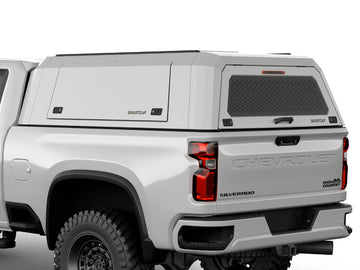 RSI SmartCap EVOc Commercial – Hard Top Chevrolet Silverado / GMC Sierra 2500/3500 HD 2020+ – Commercial White