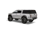 Hard top RSI SmartCap EVOc Commercial per Isuzu D-Max 2020+ Double Cab, vista posteriore 3/4 su sfondo bianco