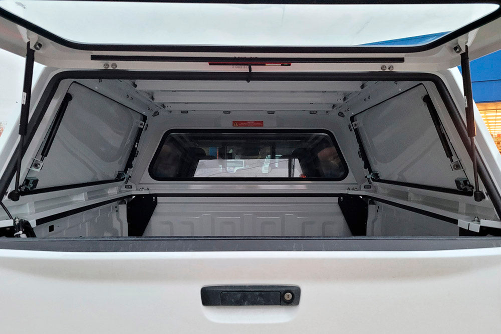 RSI SmartCap EVOc Commercial: particolare costruttivo dell'hard top in acciaio inox