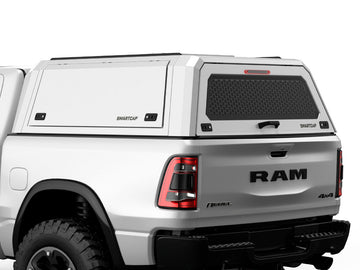RSI SmartCap EVOc Commercial – Hard Top RAM 1500 DT 2019+ Short Bed 5,7' – Commercial White