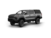 Hard top RSI SmartCap EVOd Defender per Toyota Hilux 2026+ Double Cab, vista anteriore 3/4 su sfondo bianco