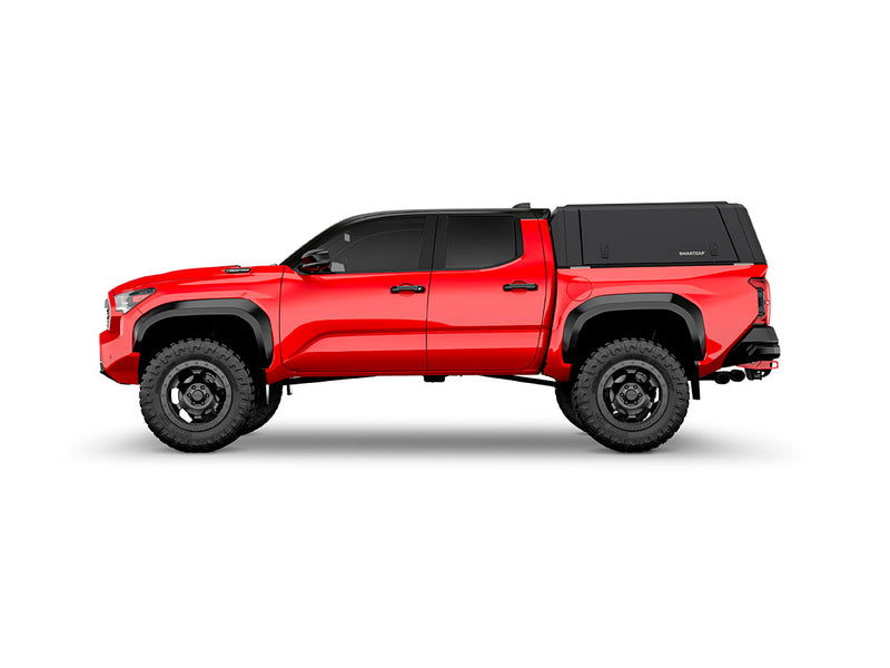 Hard top RSI SmartCap EVOd Defender per Toyota Tacoma 2024+ Short Bed 5', vista laterale su sfondo bianco