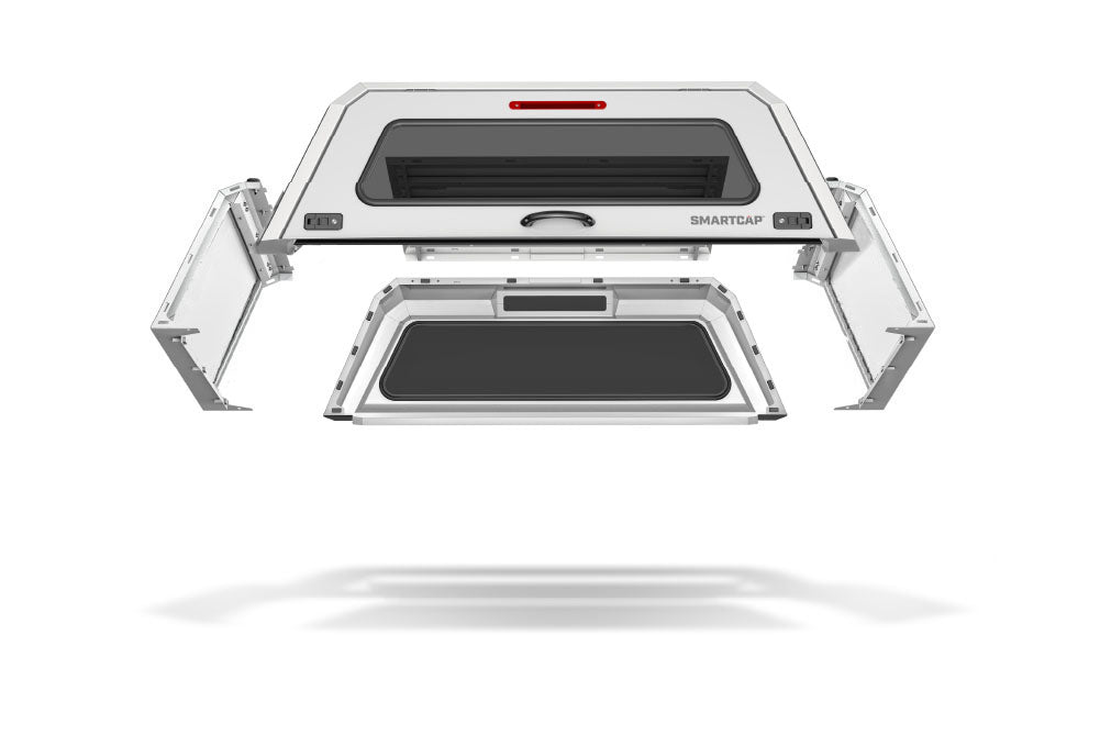 RSI SmartCap EVOh Hatchback: particolare costruttivo dell'hard top in acciaio inox